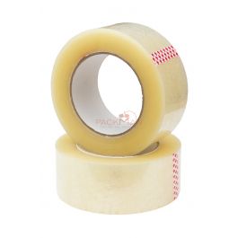 24 mm / 1 Inches Transparent Self Adhesive Tape x 65 Meter Length x 42 Microns