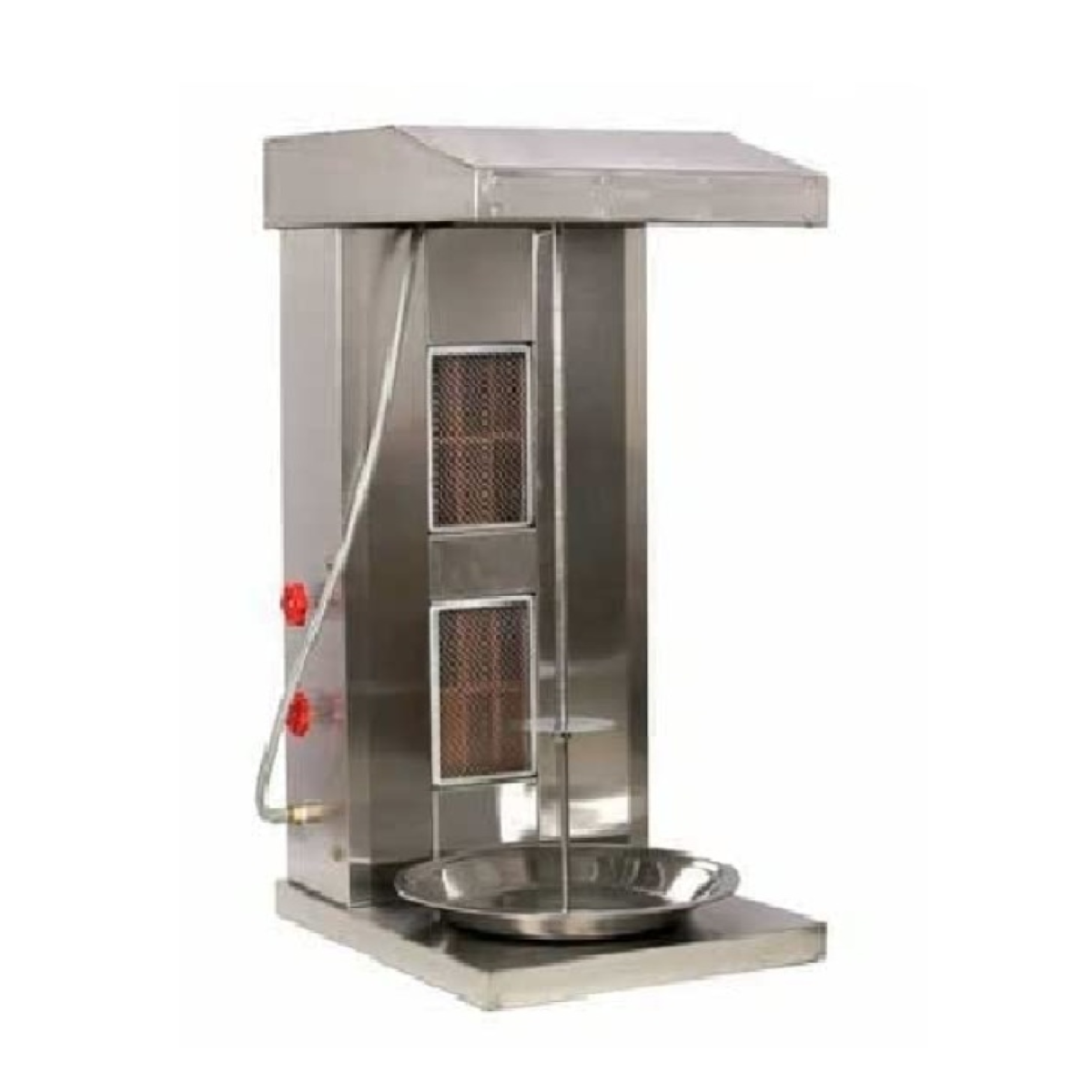 Samnantools Stainless Steel Shawarma Machine-Gas Hotel Equipment for Restaurant and Kitchen (Double burner) - Image 1