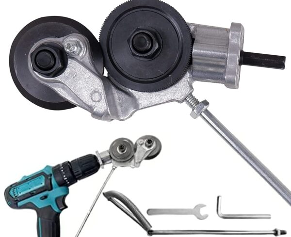 Electric Drill Refitting Plate Shear - Metal Sheet Cutter Attachment | Precise and Versatile Cutting Tool