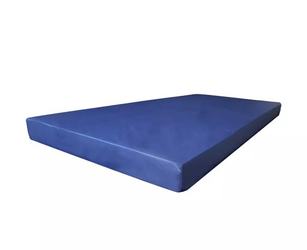 Samnantools Hospital Medical Patient Clinic Leather Bed Mattress Artificial Leather Bed Mattress Rexine Fibre Mattress 73 inch x 36 inch No1 Blue Colour