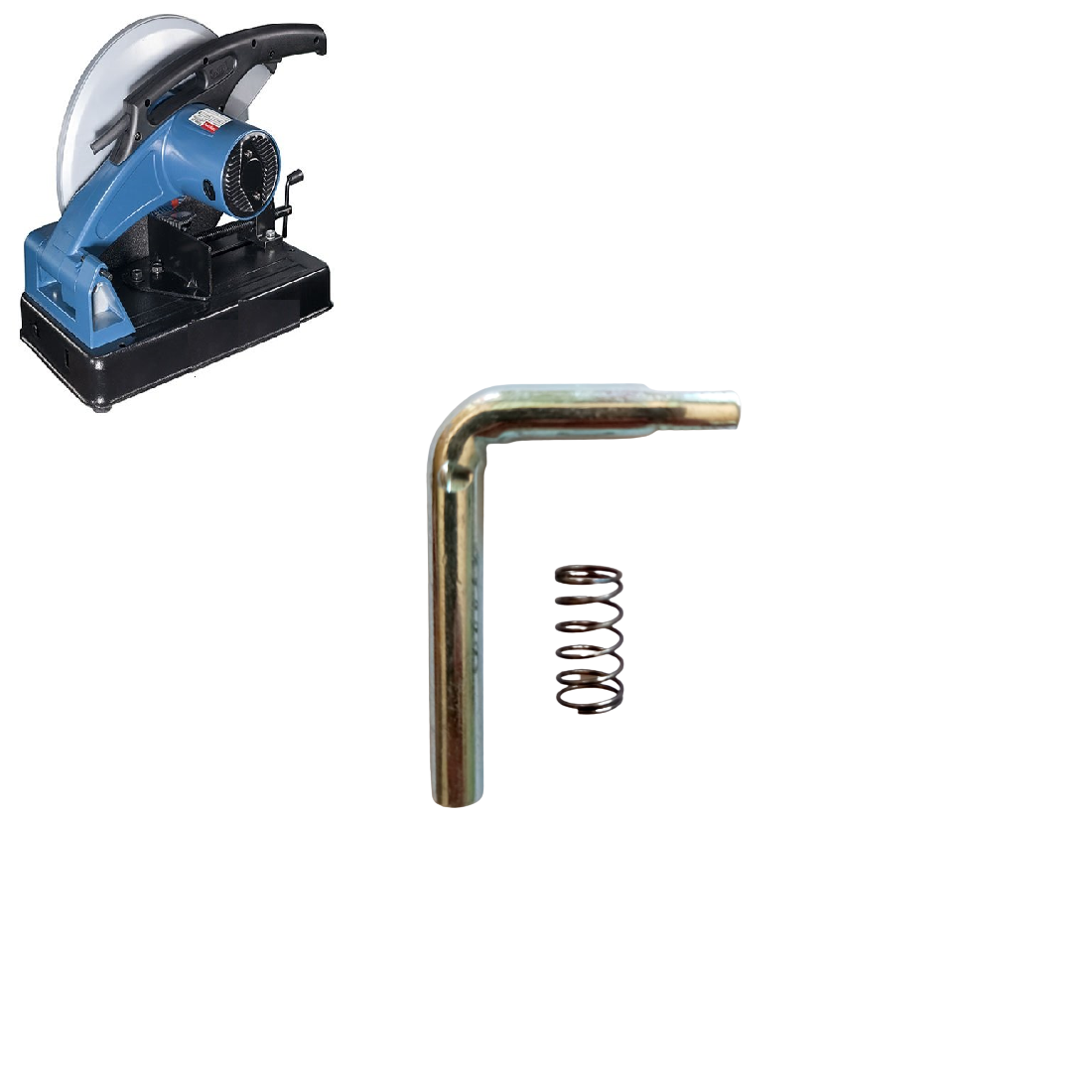 coff lock Cut Off Machine 14inch Chop Saw Lg355 Lock Set | Precise Cutting Tool - Image 1