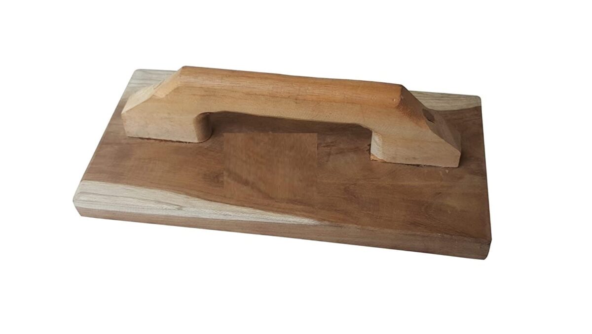 51Cb9jtin5L Samnantools Wood Plastering Trowel Masons Tool 12 X 6 Inch - Image 1