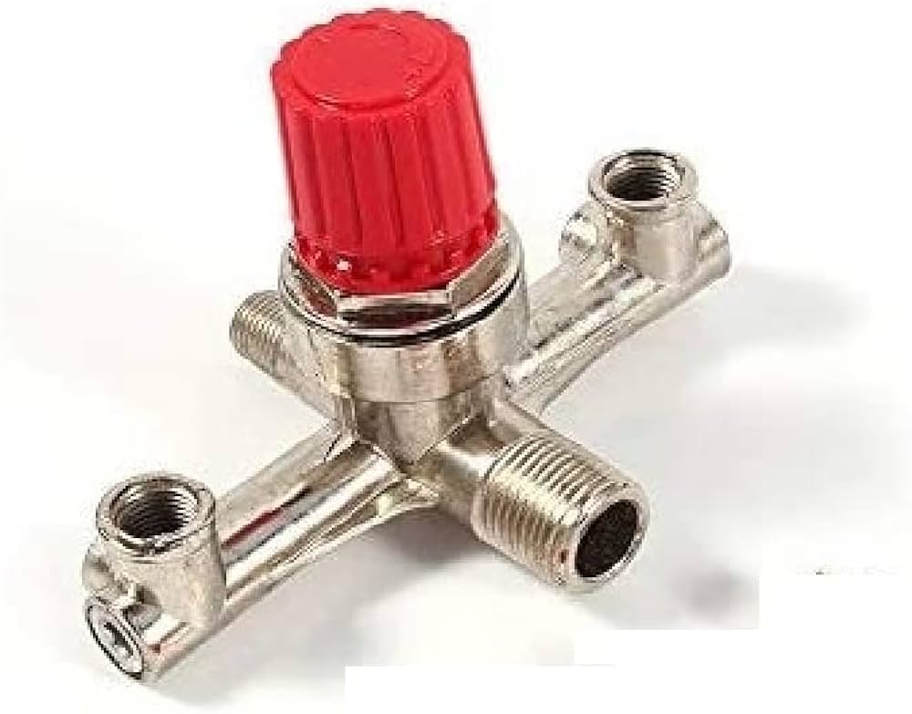 51DLnL-GeAL._AC_UF1000,1000_QL80_ Samnantools Air Compressor Front valve set Double Outlet Tube - Image 1