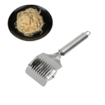 Samnantools Stainless Steel Noodle Maker Nool porotta Roller Docker Dough Cutter Tool