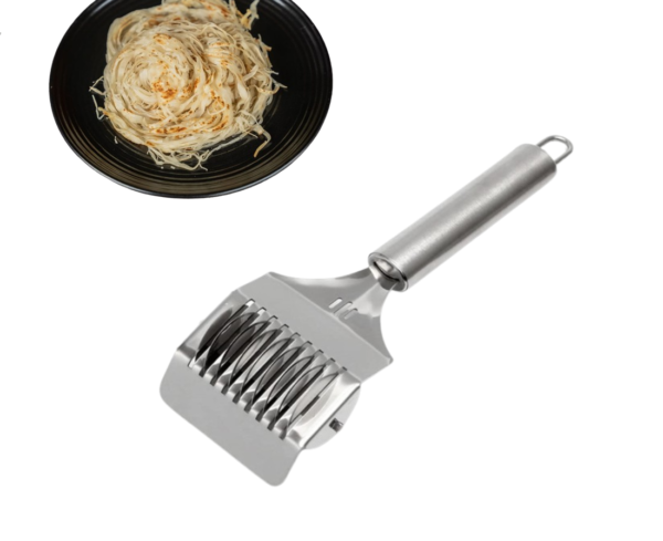 Samnantools Stainless Steel Noodle Maker Nool porotta Roller Docker Dough Cutter Tool