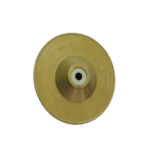 Emtex pvc backing pad 5” (gold)|Ideal for sanding and polishing various materials including wood, metal, and plastic(Pack of 10 pc)