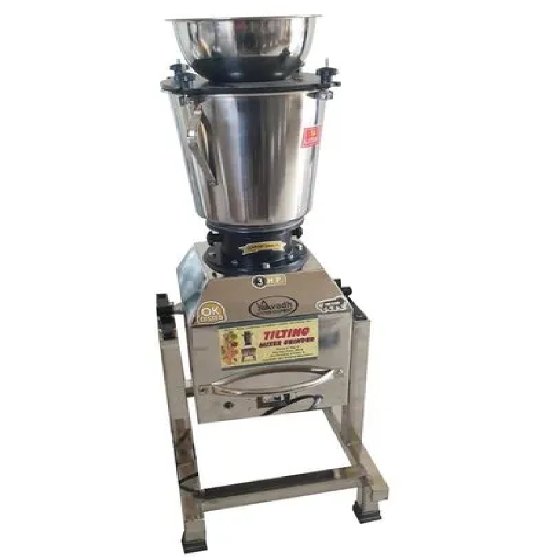 254 15 Ltr Commercial Tilting Heavy Duty Mixer Grinder - Efficient and Durable - Image 1