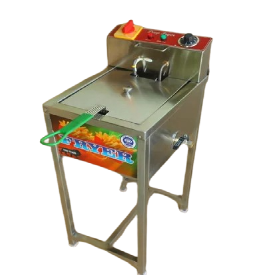 478 5-Liter Deep Fryer with Stand: Crispy Delights Made Easy - Image 1