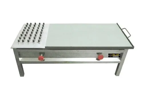 Dosa Puffer with Stand - Premium 1.5 x 3 Feet Stainless Steel Kitchen Accessory for Perfect Crispy Dosas - Ideal for Home Cooks and Professional Chefs - Sturdy Stand for Stability - Even Heat Distribution - Easy to Clean and Maintain