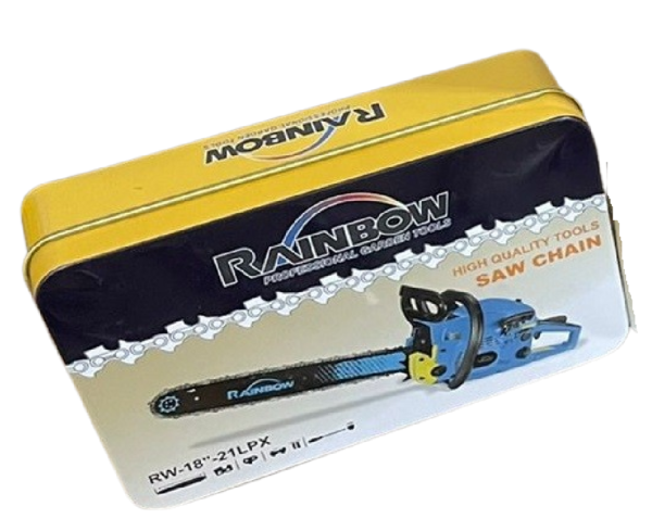 Vibrant Rainbow Chain 18" (Oregon Model) - Durable and Stylish for All Your Needs