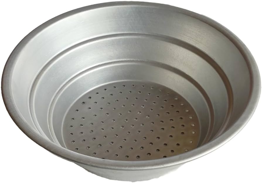 5189pO3fZ7L._AC_UF894,1000_QL80_ Aluminium Strainer/Colander for Kitchen | Food Strainers for Washing Fruits, Vegetables & Rice - Image 1