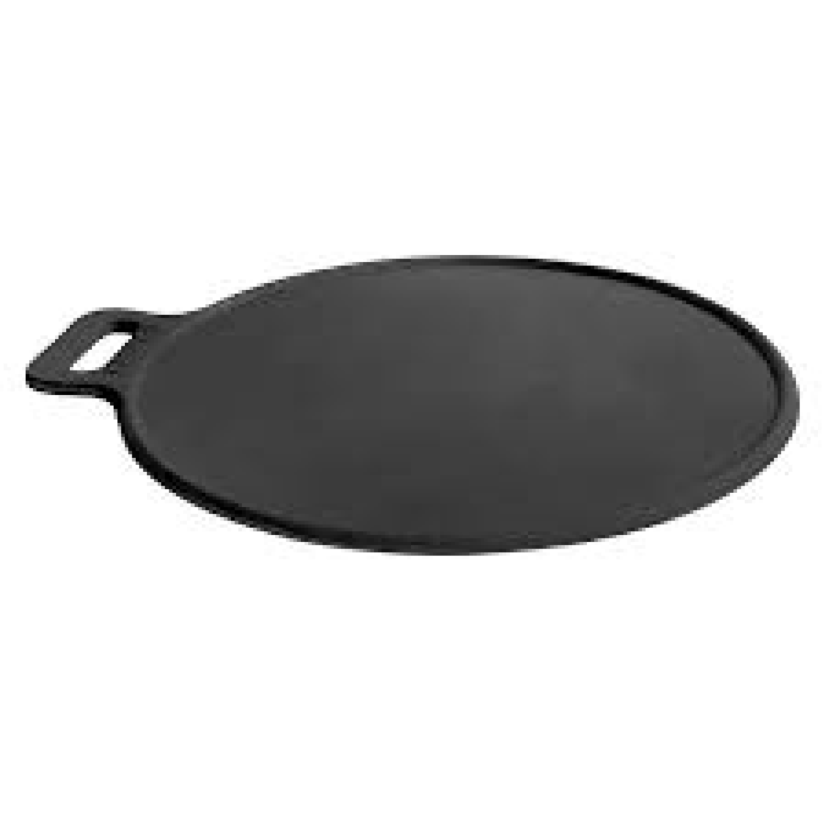 Cast Iron Tawa Cookware with Flat Bottom (Black), Ready to Use, for Roti/Paratha/Dosa/Uttapam - Image 1