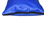 Samnantools Hospital Pillow Cover Size 18x25 Inch Leather Pillow Cover Zip Type Blue Color - Image 3