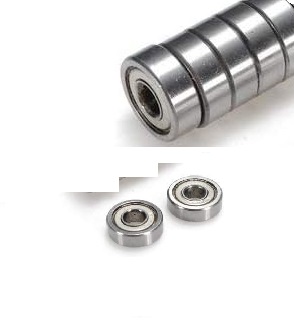 625 ZZ (5x13x4) Deep Groove Ball Bearing, Miniature Bearing(Pack of 5)