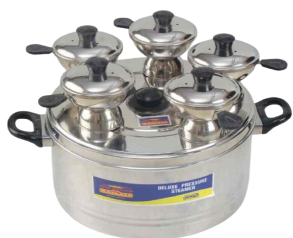 Multi chiratta Puttu Maker 8 hole, Puttu Steamer, Puttu Kutti (8+2 Free)