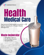 Samnantools Solid Waste Incinerator — 20 Kg/Day Capacity for Efficient Waste Management - Image 3