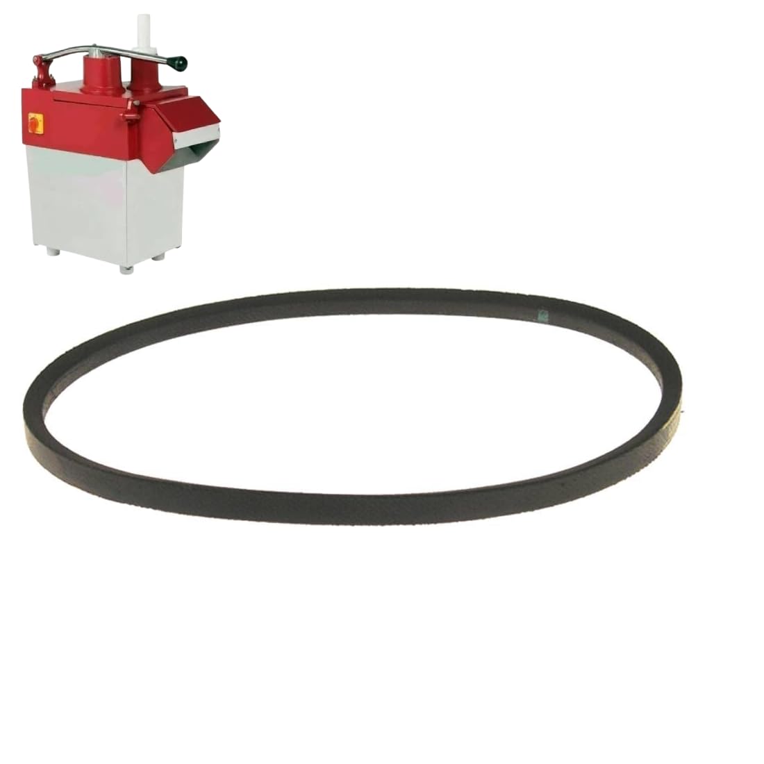 415feeynKtL._SL1100_ Samnantools V-belt for vegetable cutting machine 2000, TV2000, width 8 mm, T28, height 5 mm - Image 1