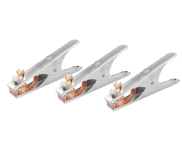 SamnanTools Welding Earth Clamp 600A with Brass Jaws – Heavy-Duty Ground Clamp (Pack of 3)