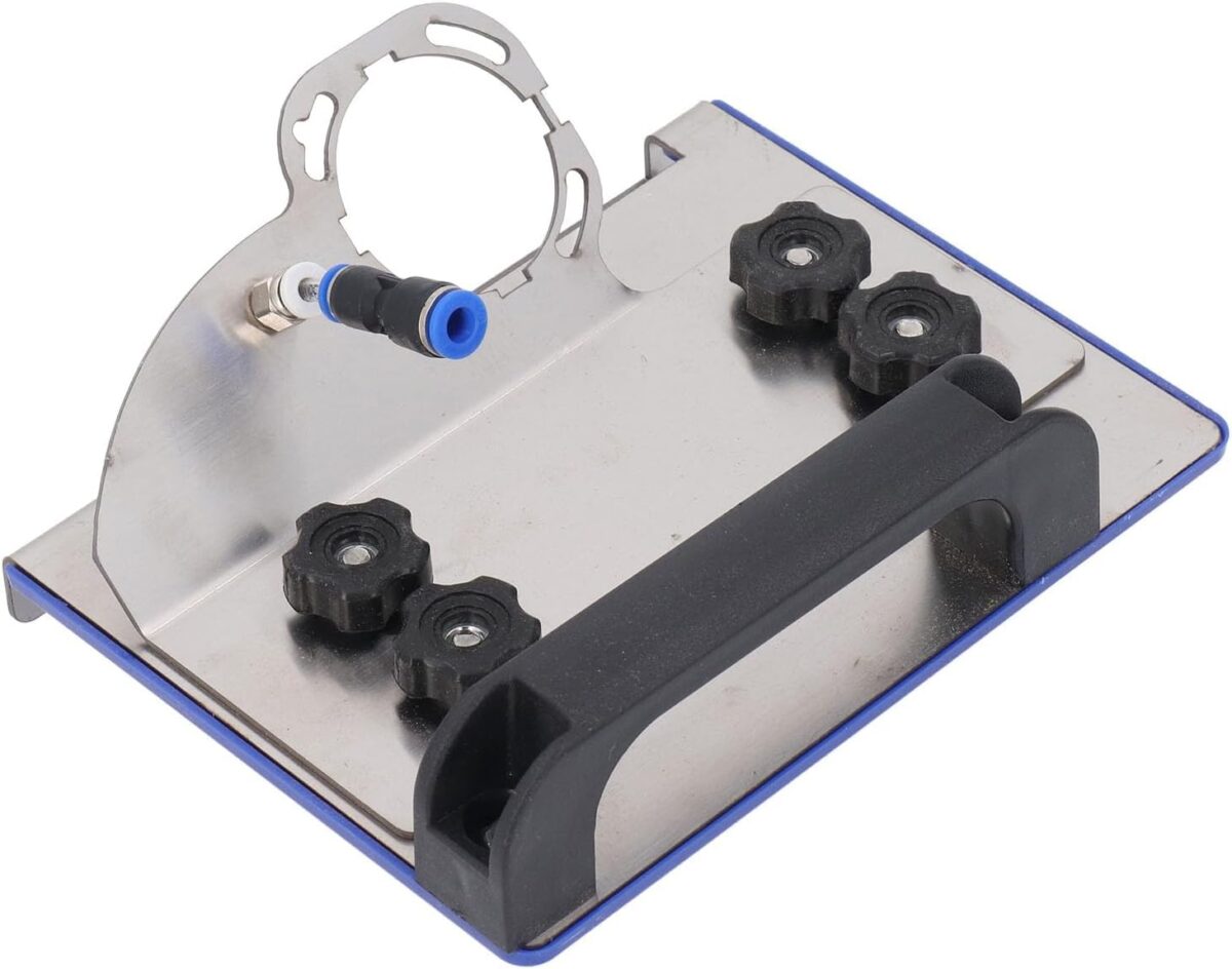 Samnnatools Angle Grinder Stand Holder Base Tile 45 Degree Chamfering Cutting Tool Portable Adjustable Bracket - Image 1