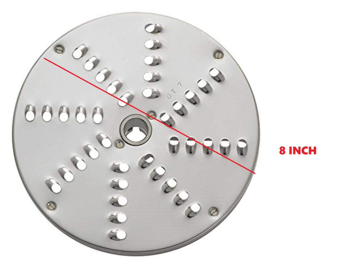 SamnanTools Stainless Steel Shredder Blade, Vegetable Cutting Machine Attachment, for Grating Carrot and Cabbage - Image 4