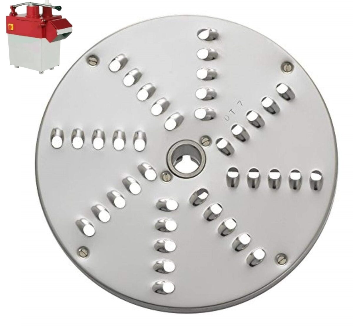 Version 1.0.0 SamnanTools Stainless Steel Shredder Blade, Vegetable Cutting Machine Attachment, for Grating Carrot and Cabbage - Image 1