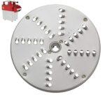 SamnanTools Stainless Steel Shredder Blade, Vegetable Cutting Machine Attachment, for Grating Carrot and Cabbage