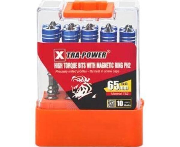 Strong Magnetic Bit Set 65mm Phillips S2 Double Head Screw Driver With Magnet Ring