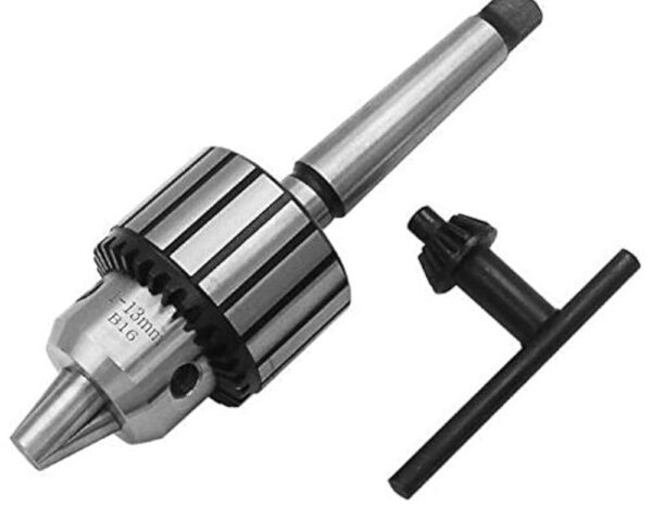 Drill Chuck 1/2" Taper – Heavy Duty Chuck for stand Drilling Machines (MT Taper Compatible)