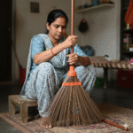 Wooden Broom Stick (Lathi) – Long Handle Set, 20mm Thread (Stick Only, No Brush Included) | Fits All Mop & Broom Heads(Pack of 2) - Image 3