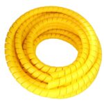 SamnanTools Spiral Protective Hose Cover – 10 Meter Plastic Hydraulic Hose Sleeve & Spiral Wrap for Pressure Washer and Hydraulic Line Protection