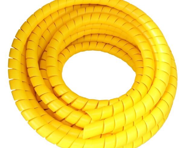 SamnanTools Spiral Protective Hose Cover – 10 Meter Plastic Hydraulic Hose Sleeve & Spiral Wrap for Pressure Washer and Hydraulic Line Protection