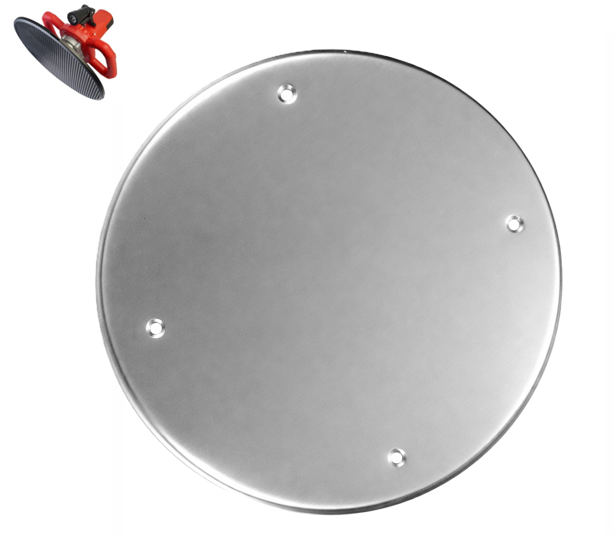 548 Plaster Smoothing Machine Steel Plate – Replacement Finishing Plate for Wall Plaster & Surface Leveling - Image 1